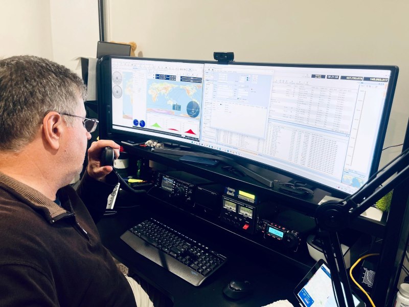 WA9PIE Operating Satellites with Yaesu FT991A 