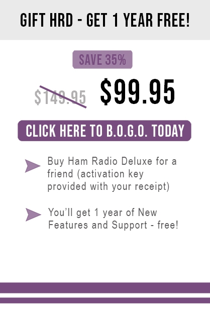 Save 35% on Ham Radio Deluxe Renewal 