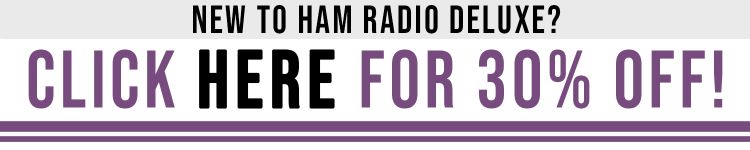 Save 30% on Ham Radio Deluxe Software 